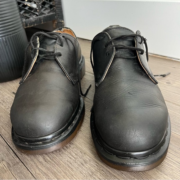 Vintage 90s Doc Martens Black 1461 Made In England Oxford - 6UK/8US - Picture 2 of 11